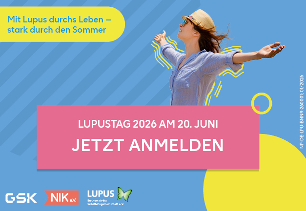Anmeldung zum Lupustag 2026